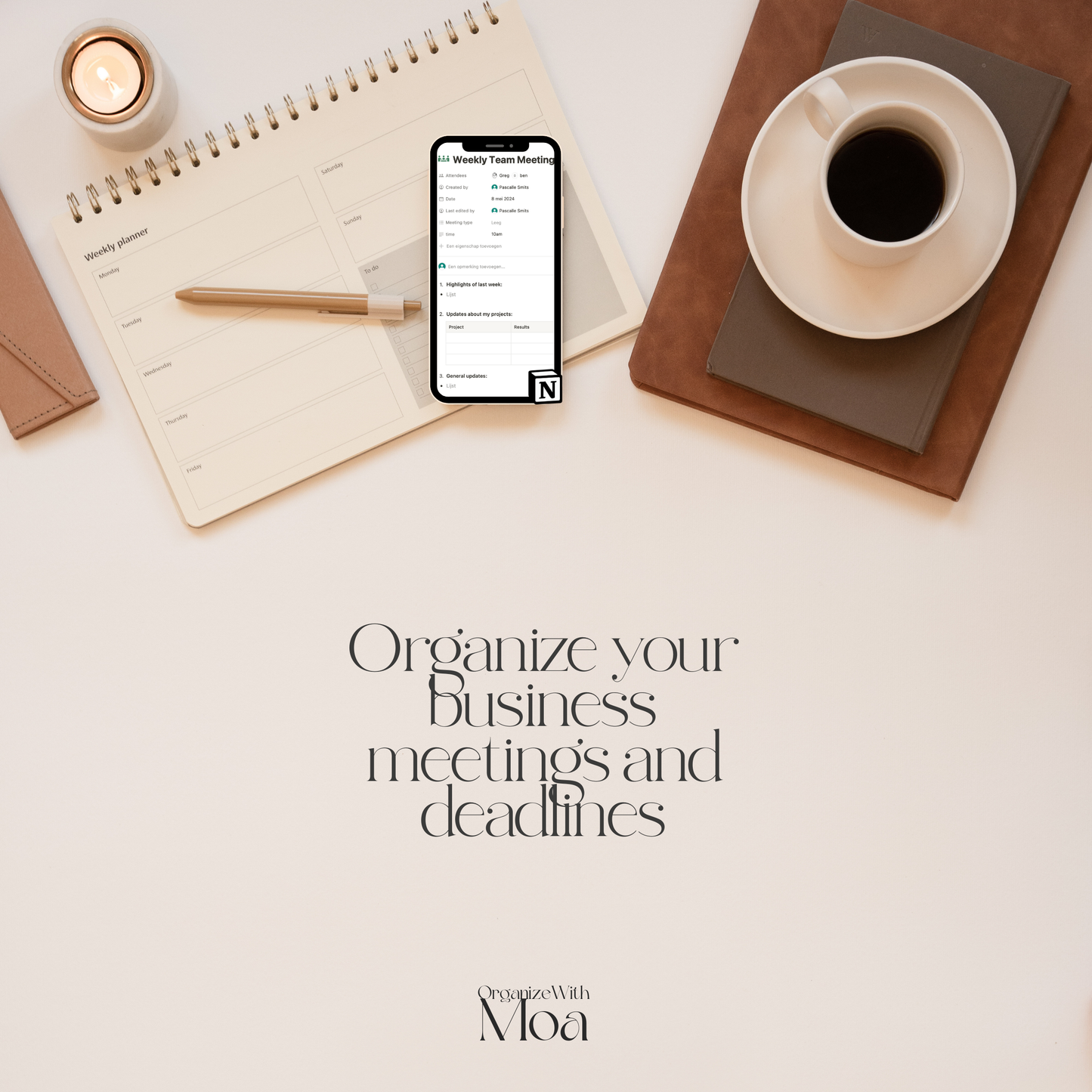 Customizable Notion Template - Ultimate Life Planner